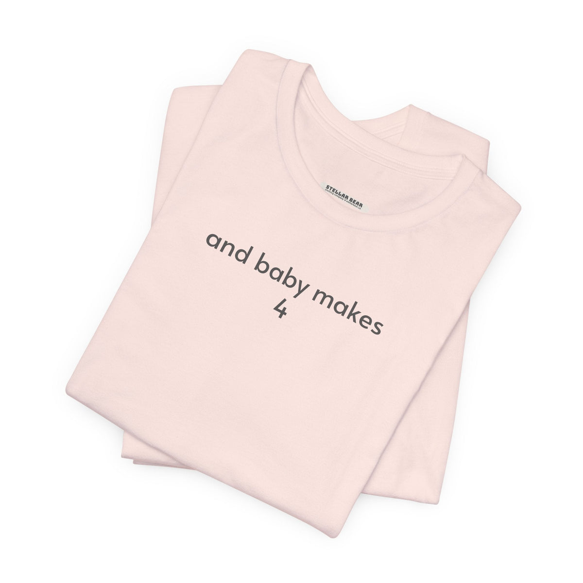 And Baby Makes (Personalized Number) T-Shirt product image 4