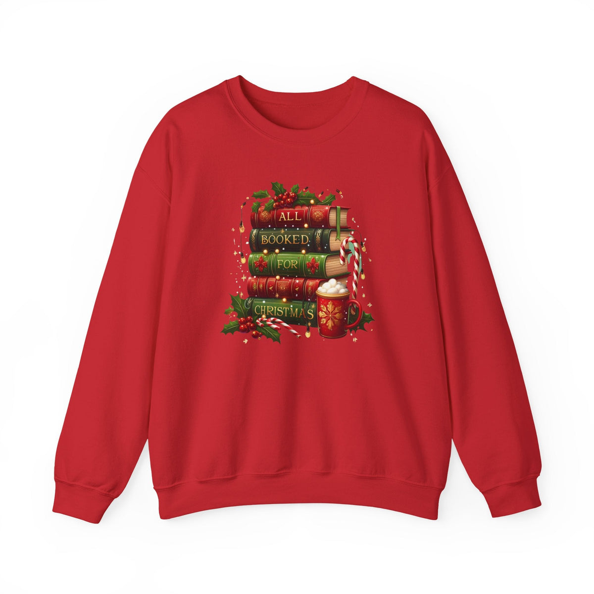 All Booked for Christmas Graphic Sweatshirt product image 8