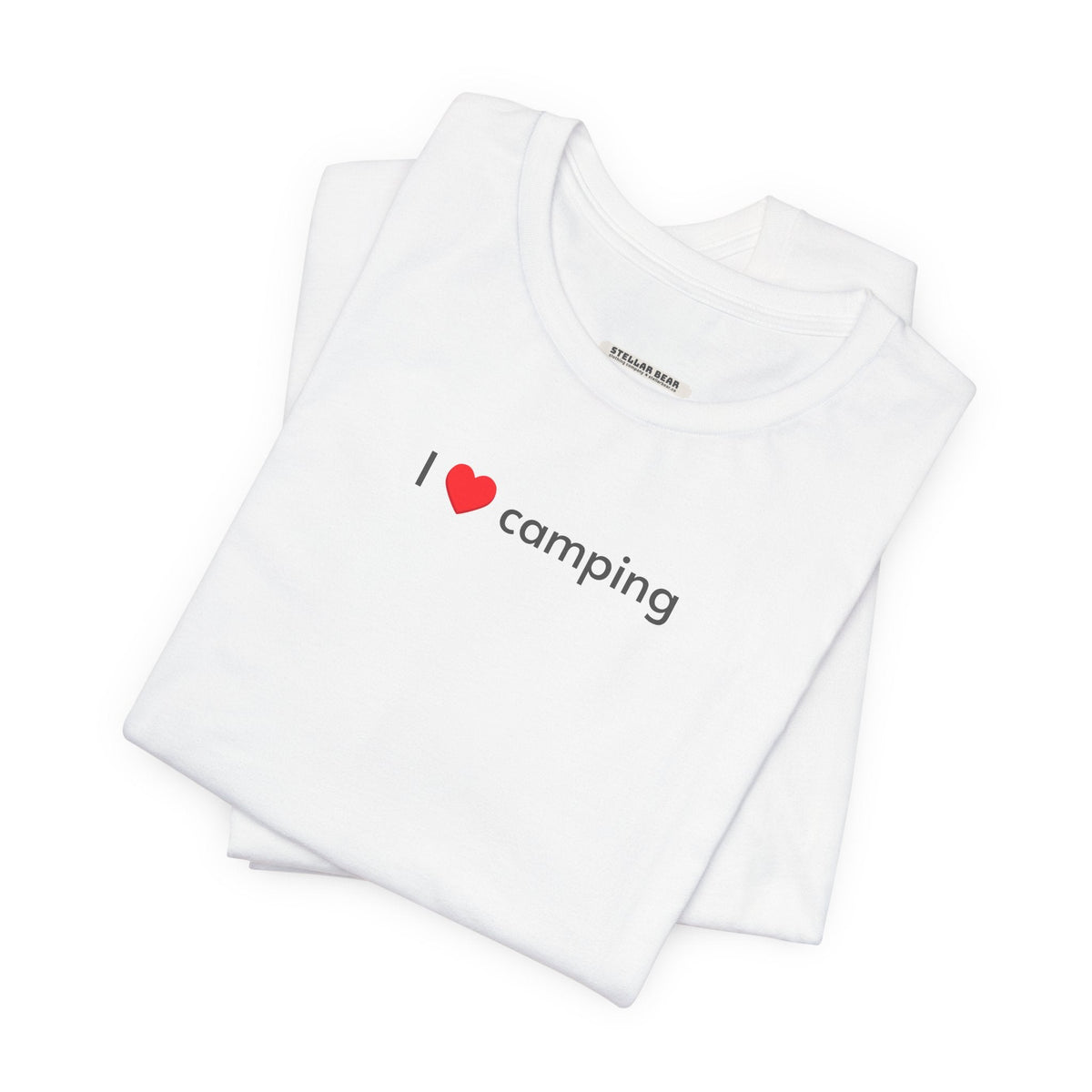 I Love Camping Minimalist Style T-Shirt product image 13