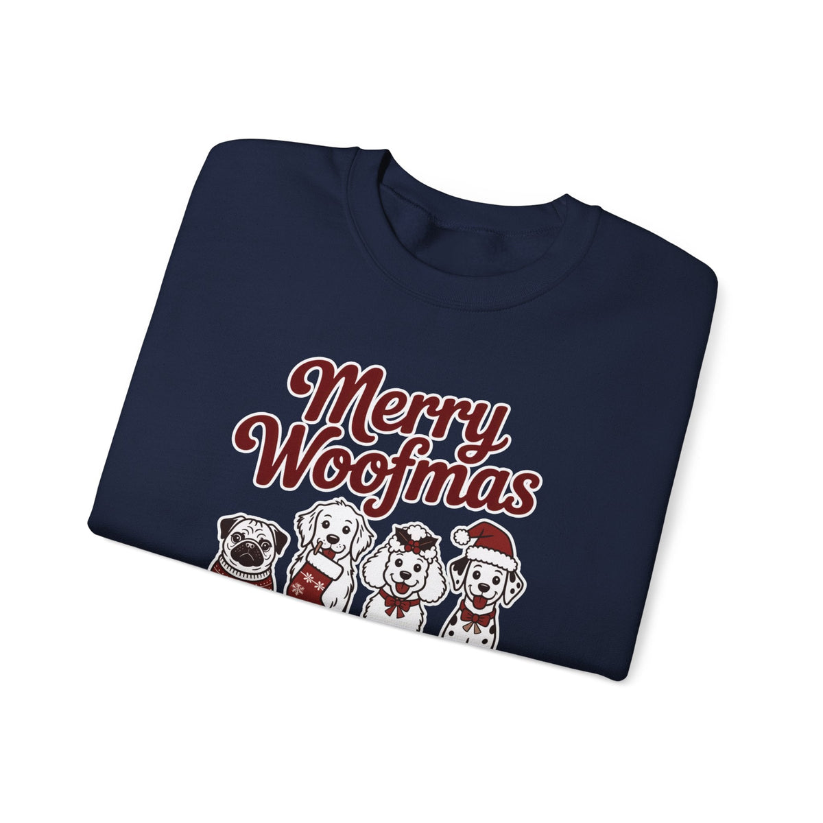 Merry Woofmas Graphic Sweatshirt product image 5