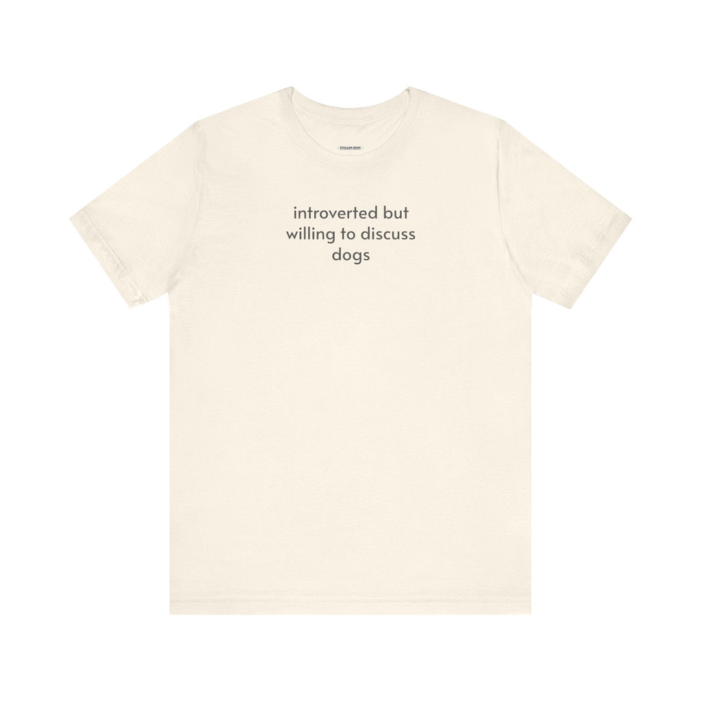 Introverted but Willing to Discuss Dogs Minimalist Style product image 13