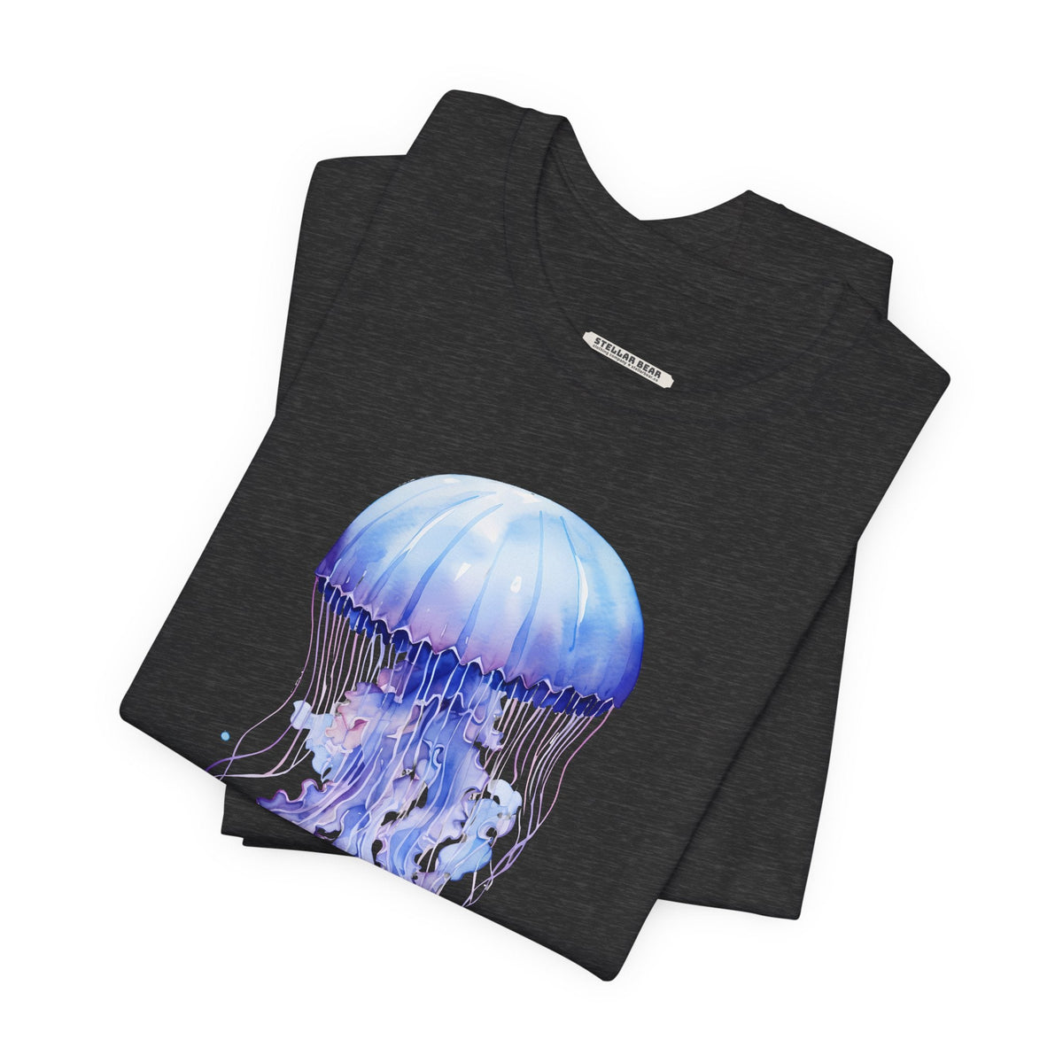 Jellyfish Lavender Blue Graphic T-Shirt product image 3