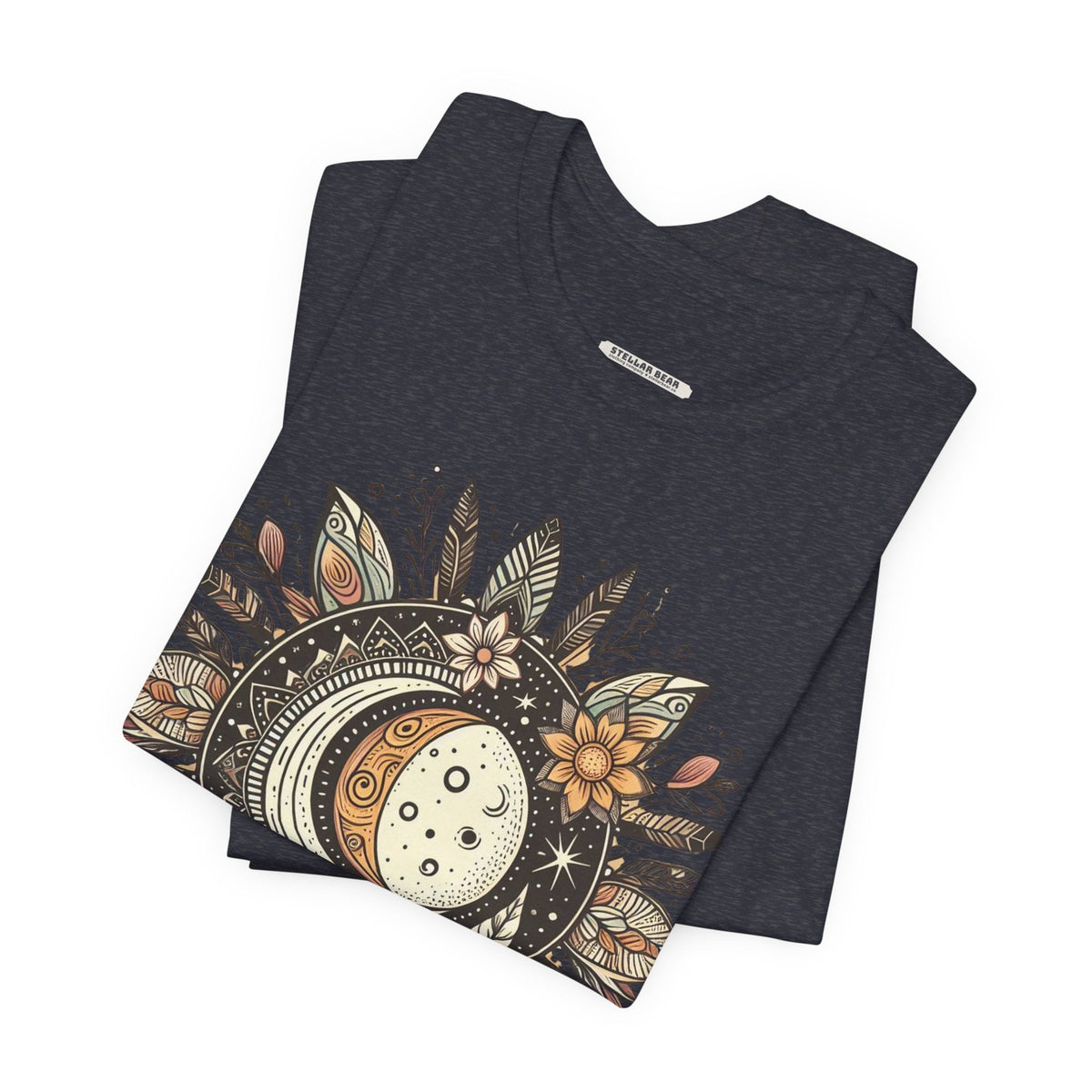 Sun and Moon Floral Graphic T-Shirt product image 1