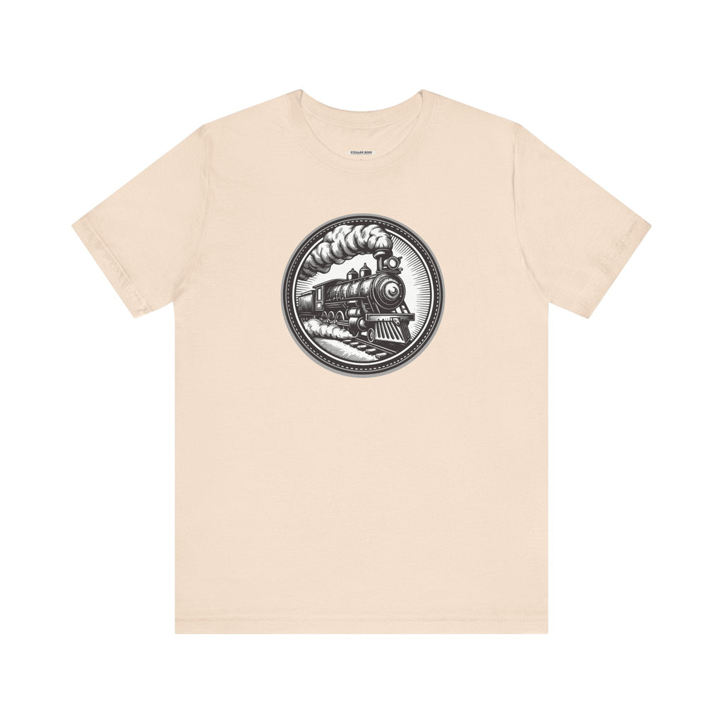 Steam Train Vintage Objects Graphic T-Shirt product image 9