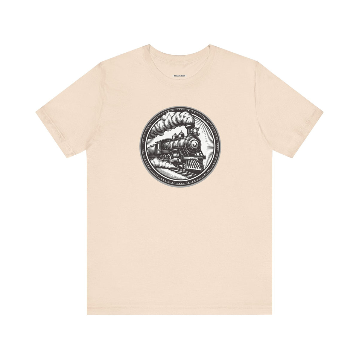 Steam Train Vintage Objects Graphic T-Shirt product image 9