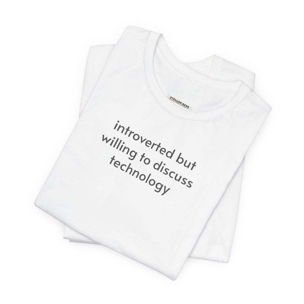 Introverted but Willing to Discuss Technology Minimalist product image 3