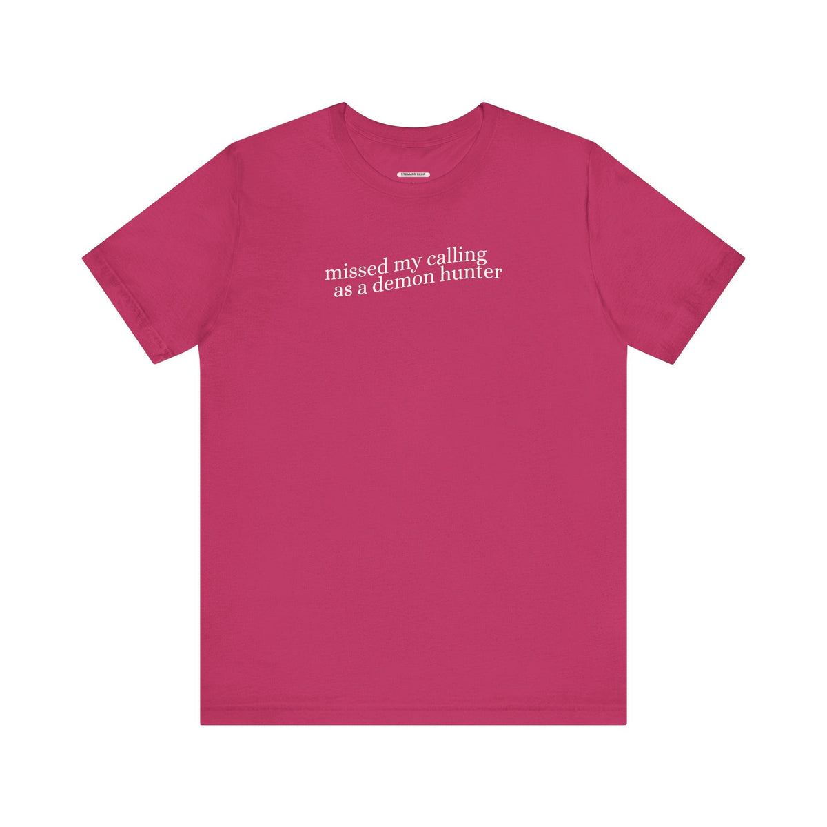 Missed My Calling as a Demon Hunter Minimalist Style T-Shirt product image 8