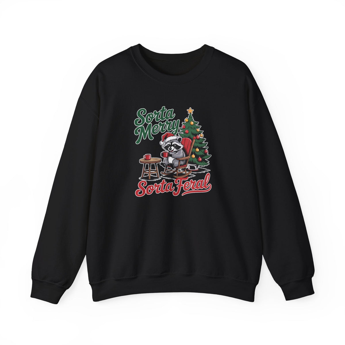 Sorta Merry Feral Graphic Sweatshirt product image 1