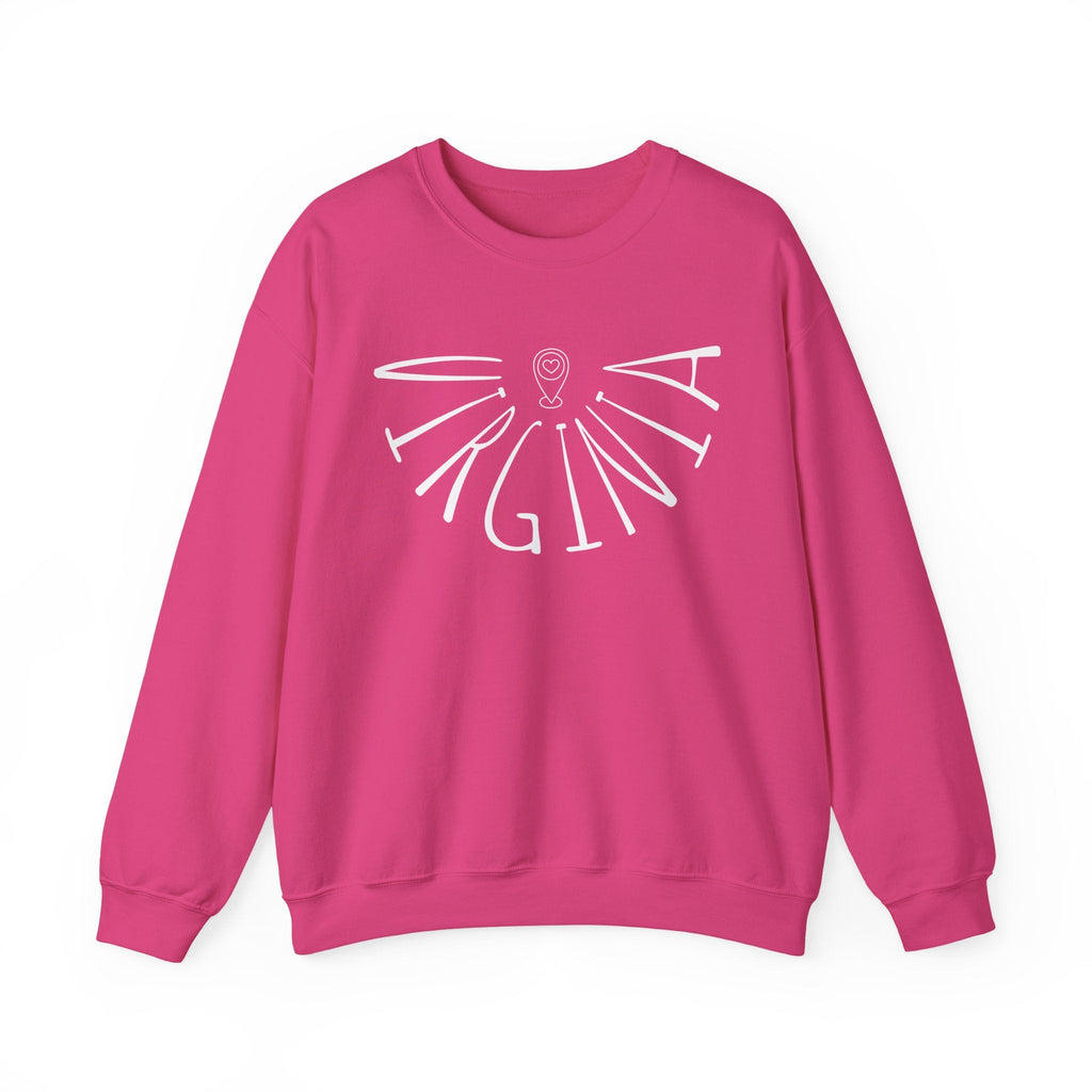 Virginia Liquid Letters Graphic Sweatshirt product image 5