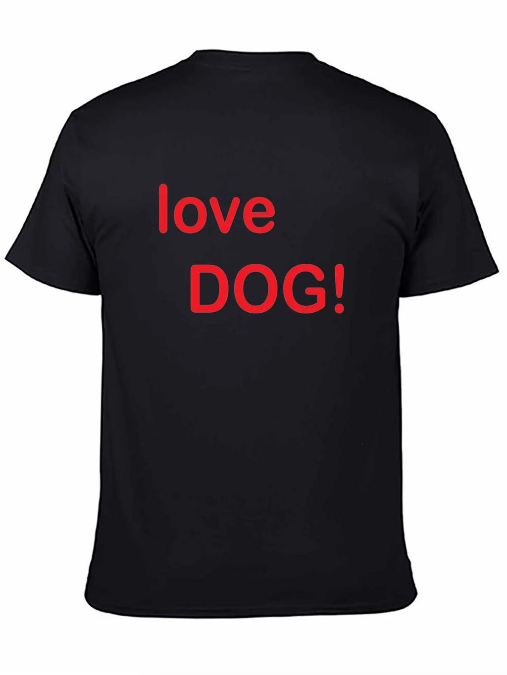 Love DOG! Graphic Tee - Black Short Sleeve product image 1