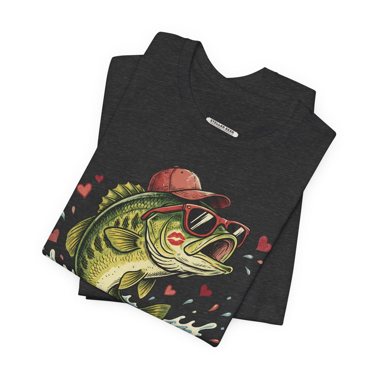 Love Bites Fishing Graphic T-Shirt product image 3
