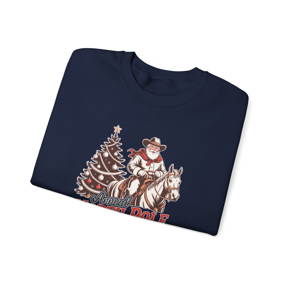 Annual North Pole Rodeo Graphic Sweatshirt product image 3
