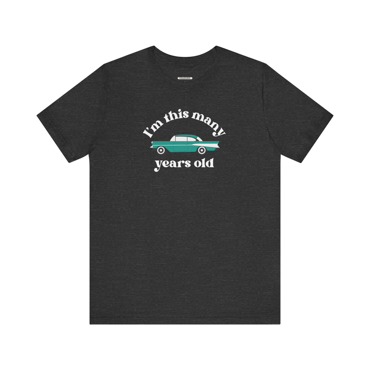 I'm This Many Years Old (Fin Car) Graphic T-Shirt product image 7