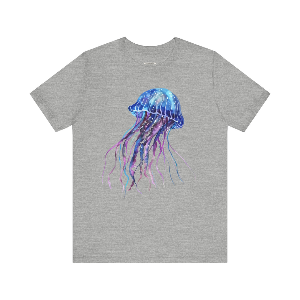 Jellyfish Blue Purple Graphic T-Shirt product image 15