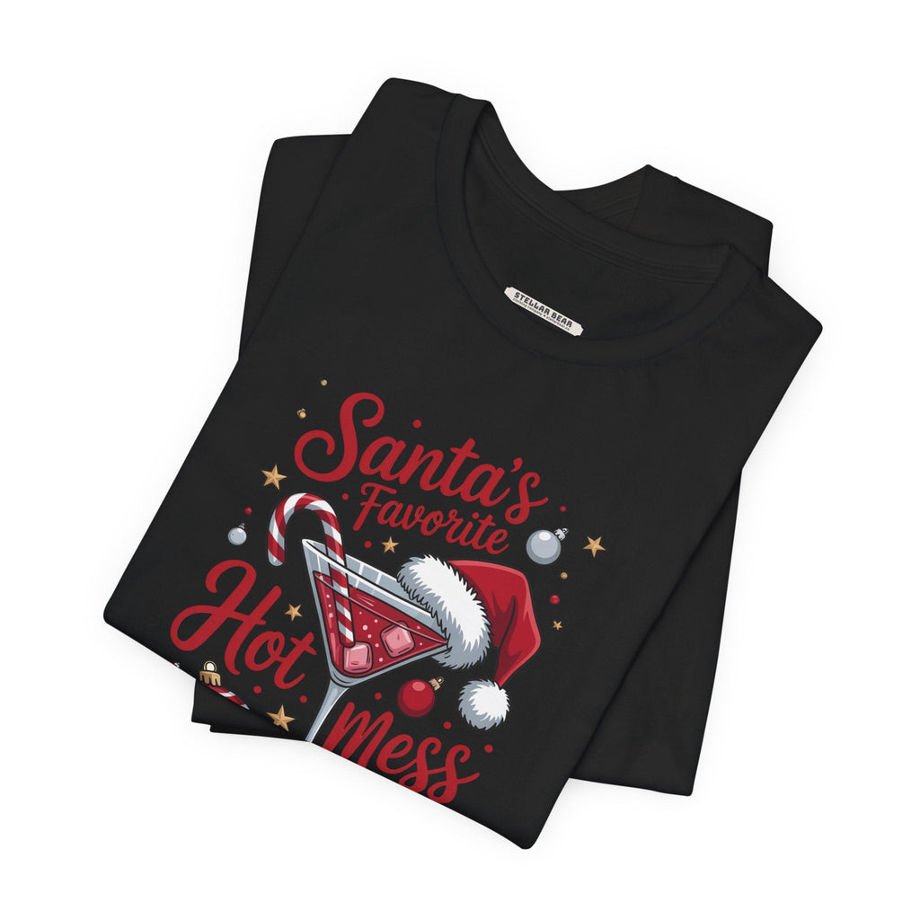Santa's Hot Mess Graphic T-Shirt product image 2