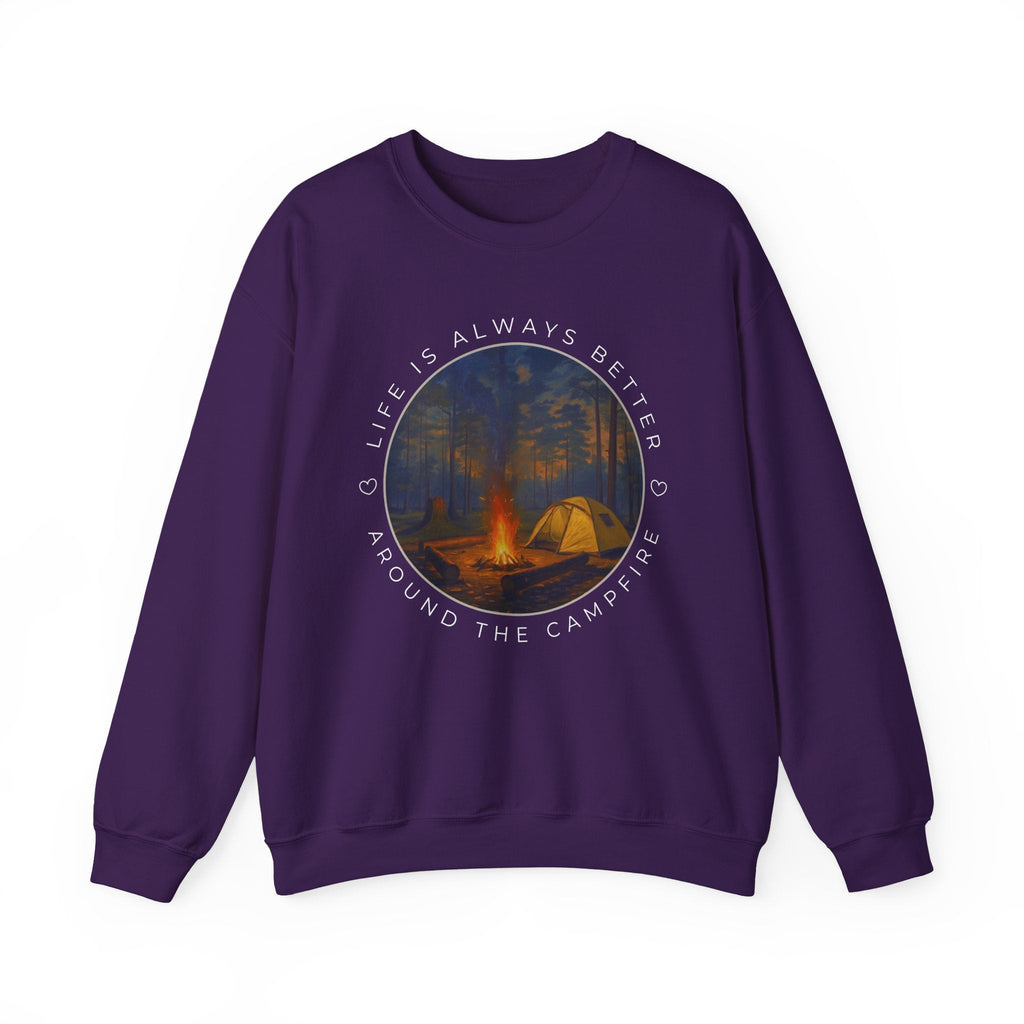 Life is Always Better Around the Campfire Graphic Sweatshirt product image 6