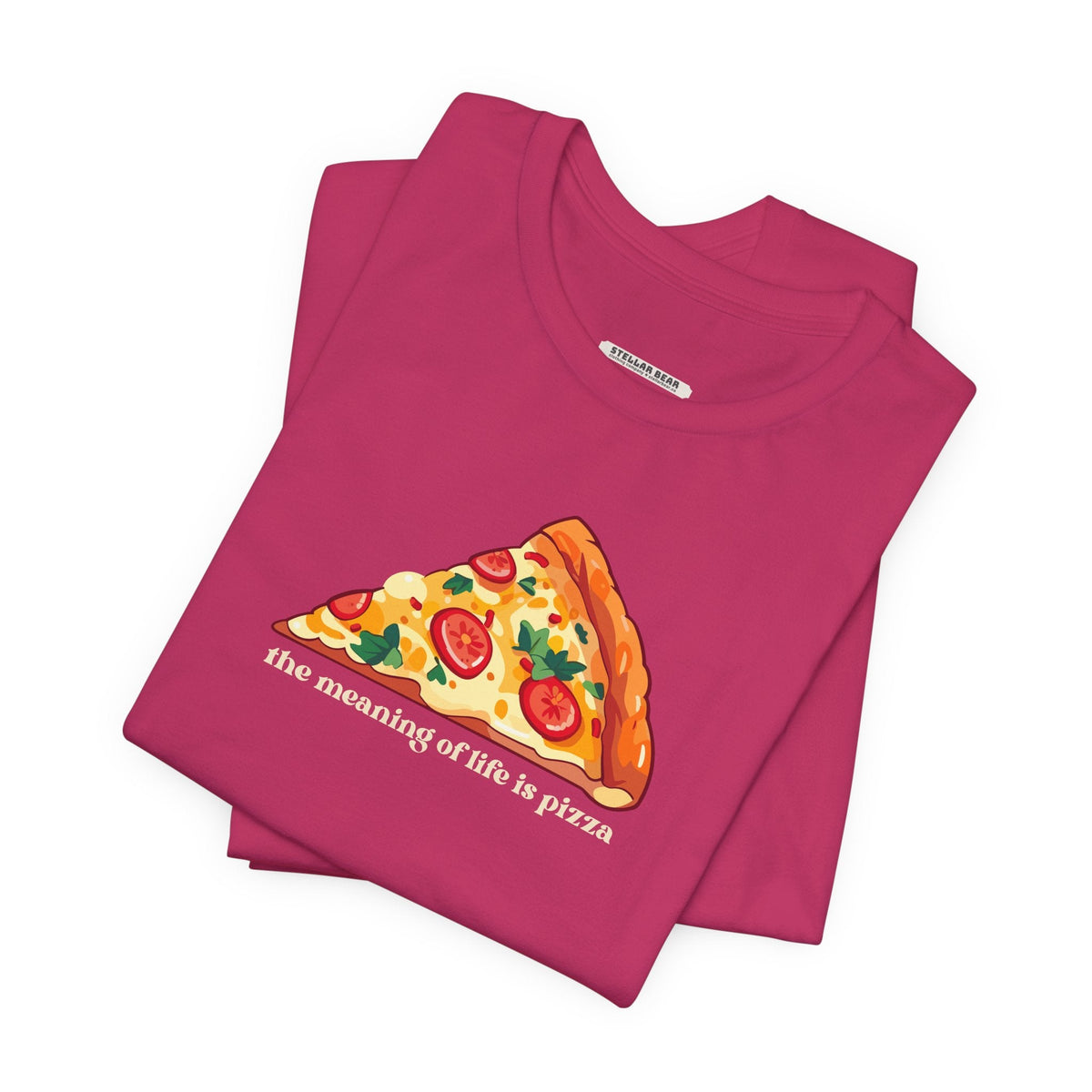 The Meaning of Life is Pizza Graphic T-Shirt product image 5
