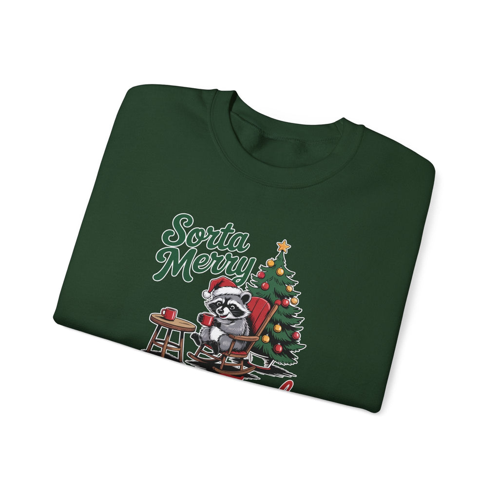 Sorta Merry Feral Graphic Sweatshirt product image 4