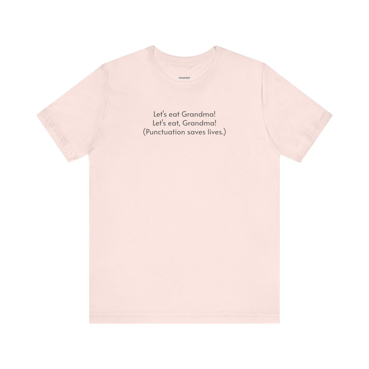Punctuation Saves Lives Minimalist Style T-Shirt product image 10