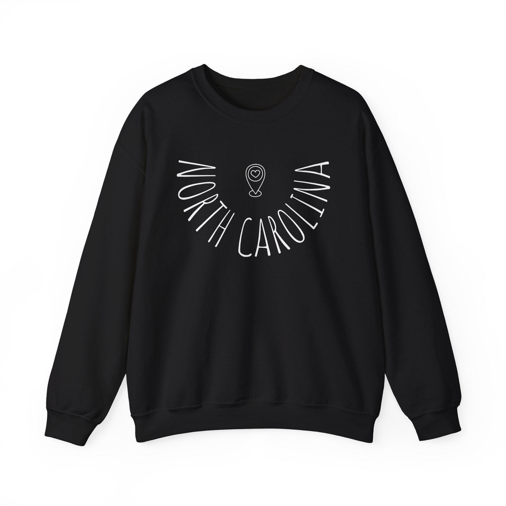 North Carolina Liquid Letters Graphic Sweatshirt product image 1