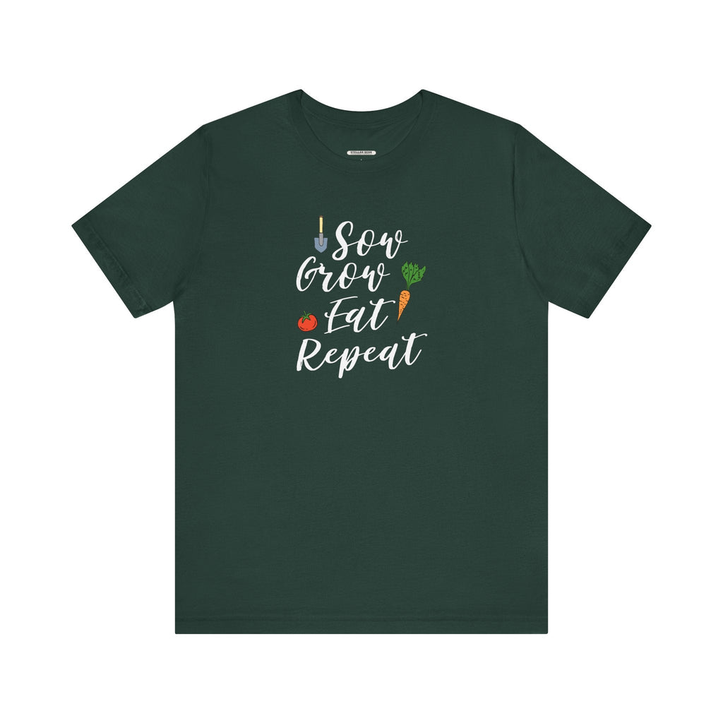 Sow Grow Eat Repeat Graphic T-Shirt product image 6