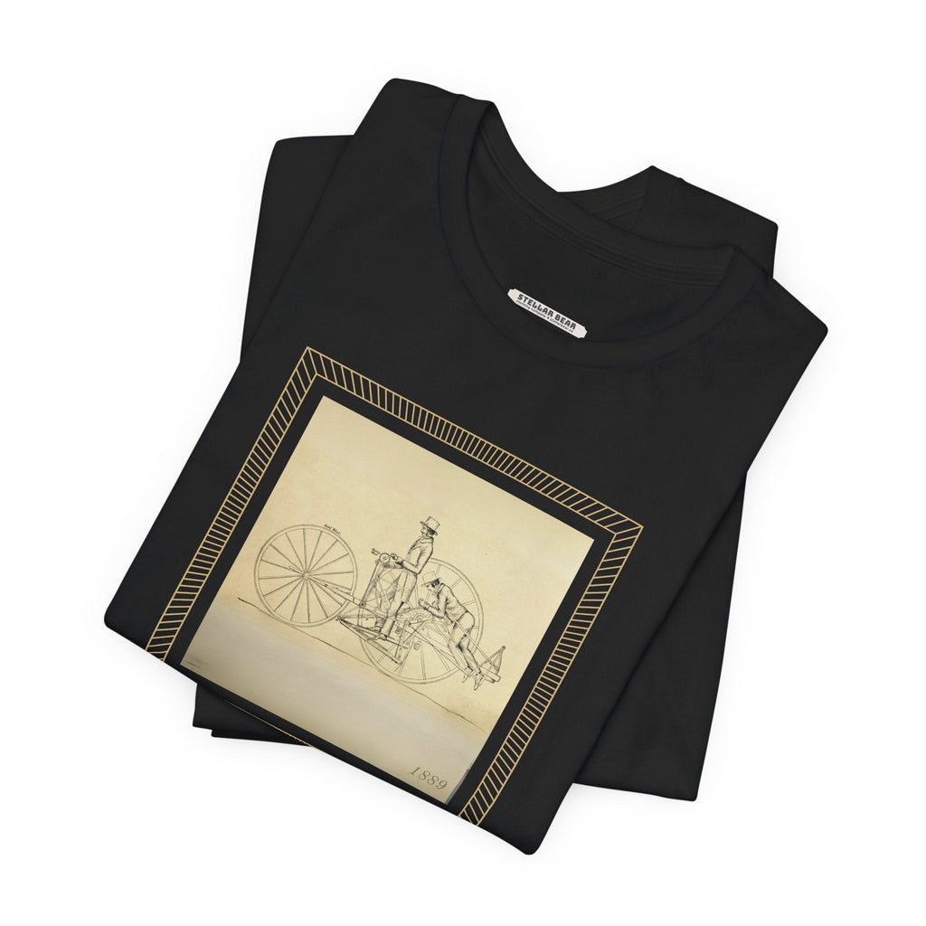 Two-Man Propelling Carriage Illustration 1889 Vintage product image 4