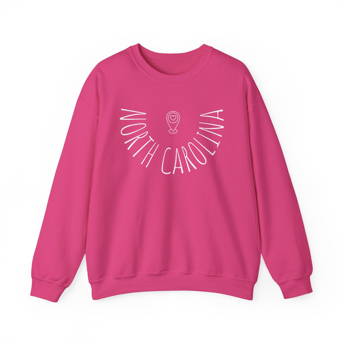 North Carolina Liquid Letters Graphic Sweatshirt product image 5