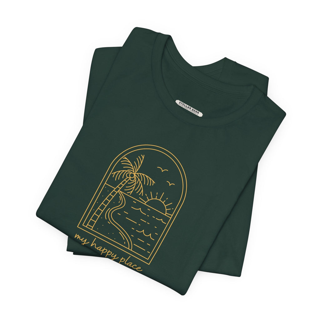 My Happy Place (Beach) Graphic T-Shirt product image 3