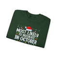 Most Likely to Decorate in October Graphic Sweatshirt product image 1