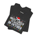 Most Likely to Decorate in October Graphic T-Shirt product image 1