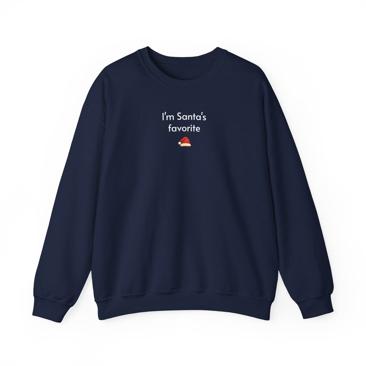 I'm Santa's Favorite Minimalist Style Sweatshirt product image 9