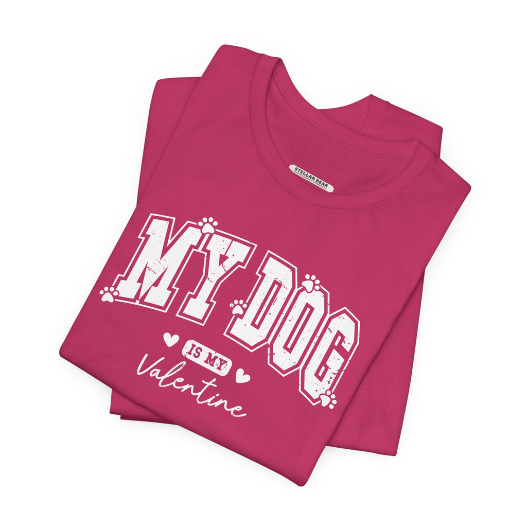 My Dog is My Valentine Graphic T-Shirt product image 6