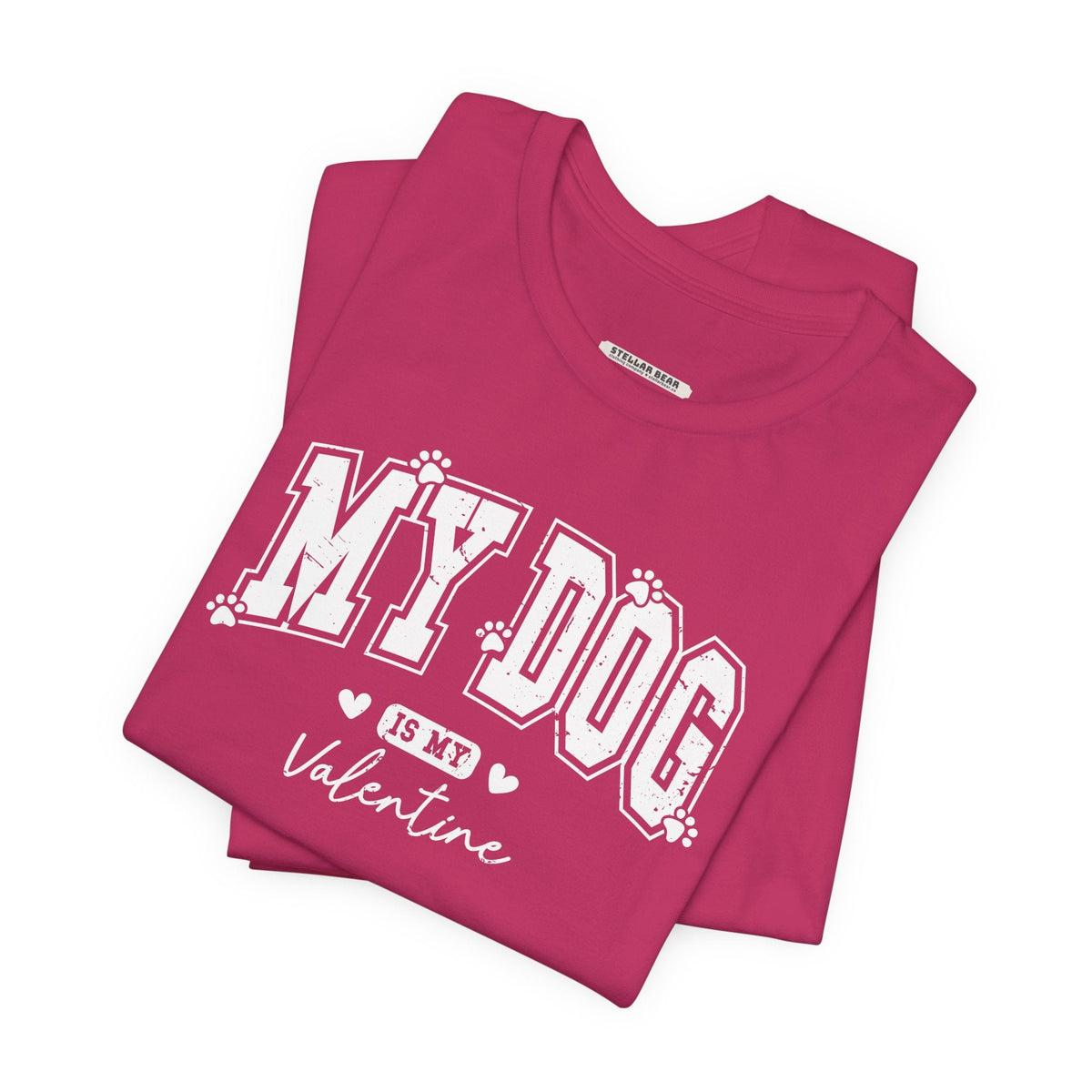 My Dog is My Valentine Graphic T-Shirt product image 6