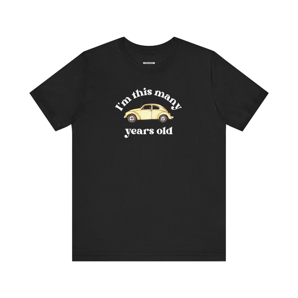 I'm This Many Years Old (Car) Graphic T-Shirt product image 9