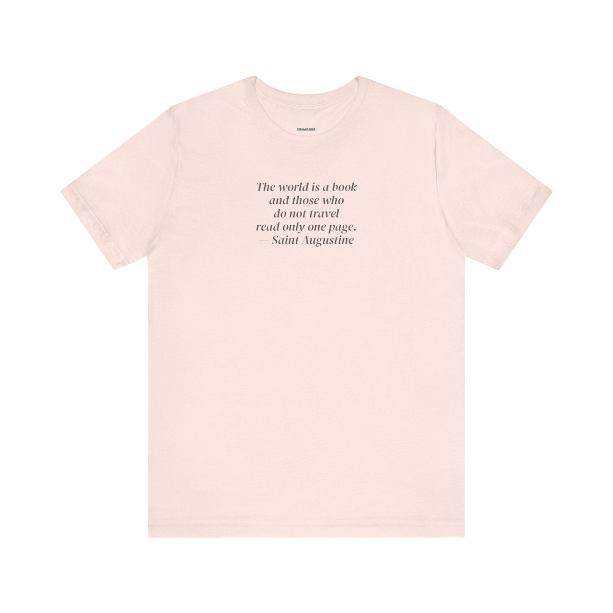 The World is a Book ... Travel Minimalist Style T-Shirt product image 13