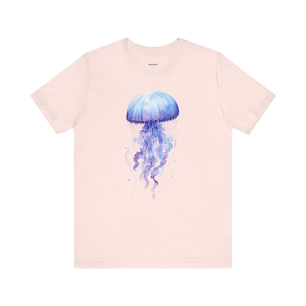 Jellyfish Lavender Blue Graphic T-Shirt product image 12