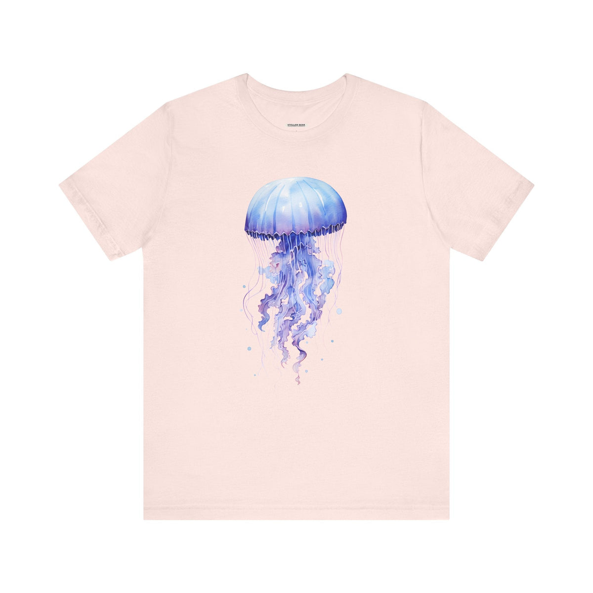Jellyfish Lavender Blue Graphic T-Shirt product image 12