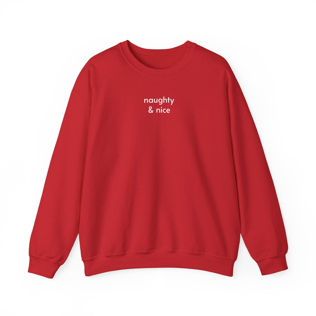 Naughty & Nice Minimalist Style Sweatshirt product image 5