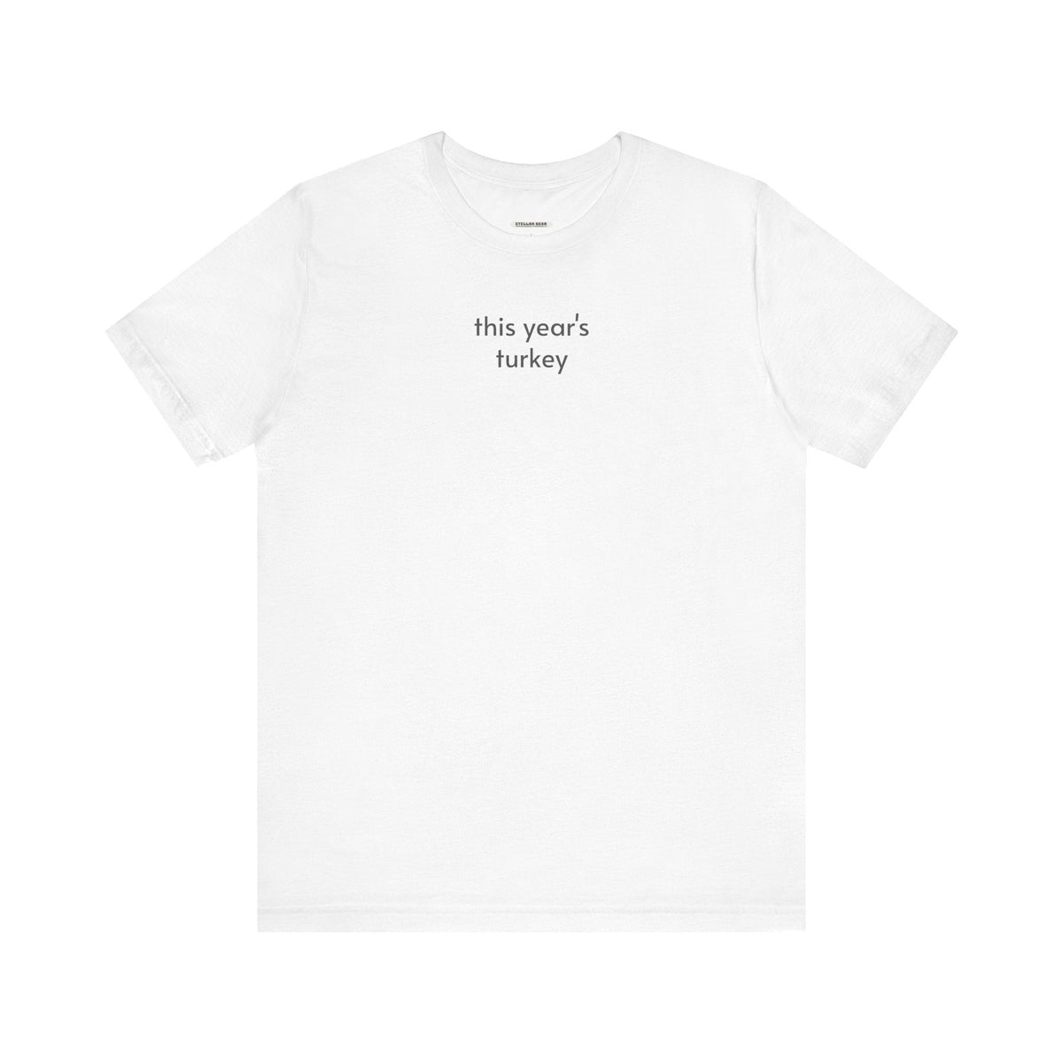 This Year's Turkey Minimalist Style T-Shirt product image 18