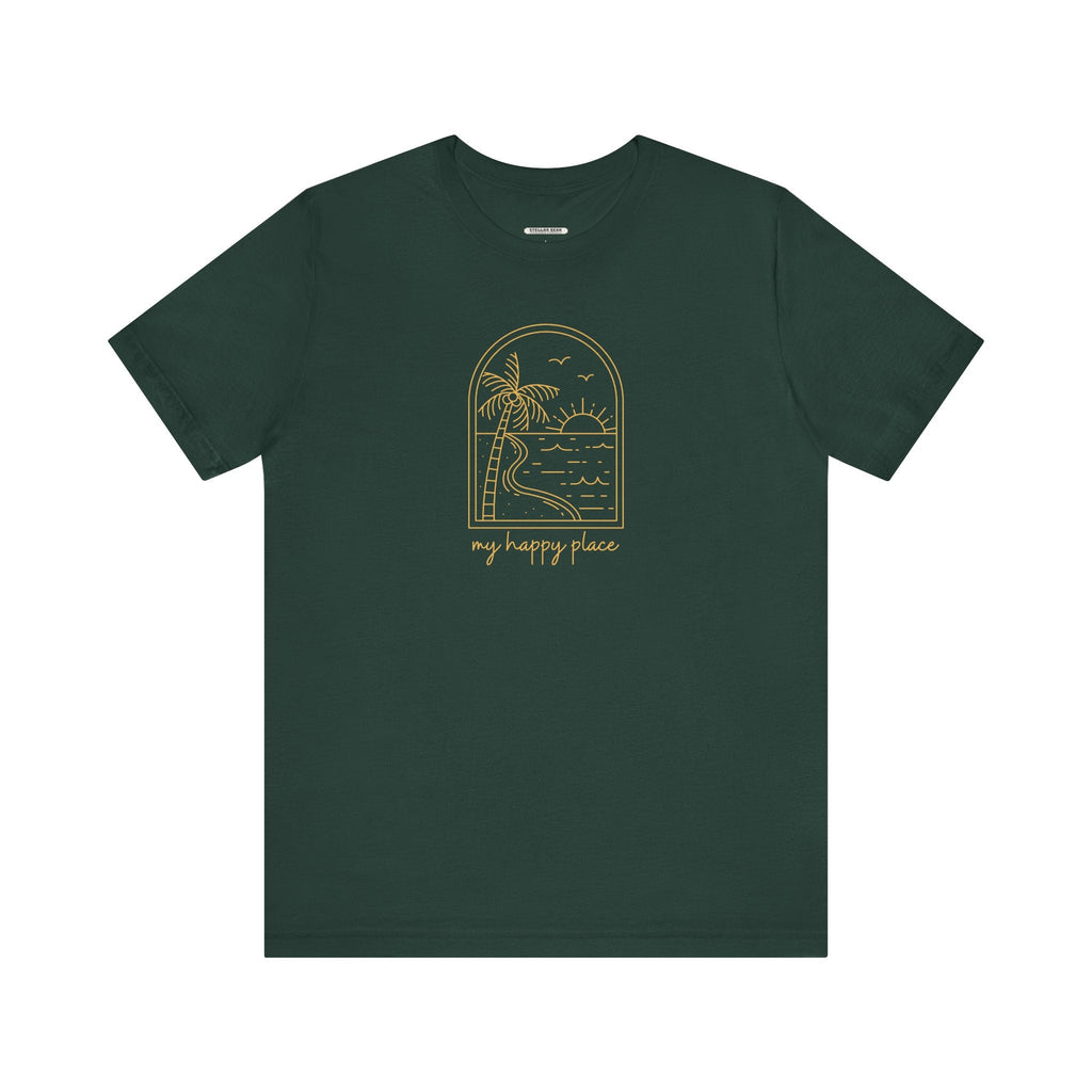 My Happy Place (Beach) Graphic T-Shirt product image 10