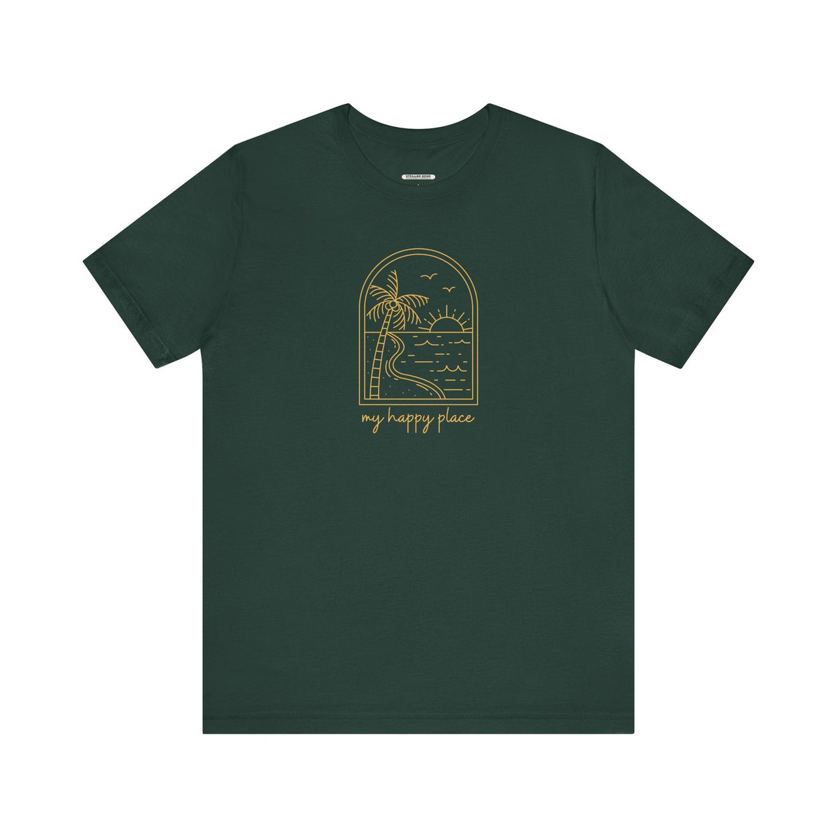My Happy Place (Beach) Graphic T-Shirt product image 10