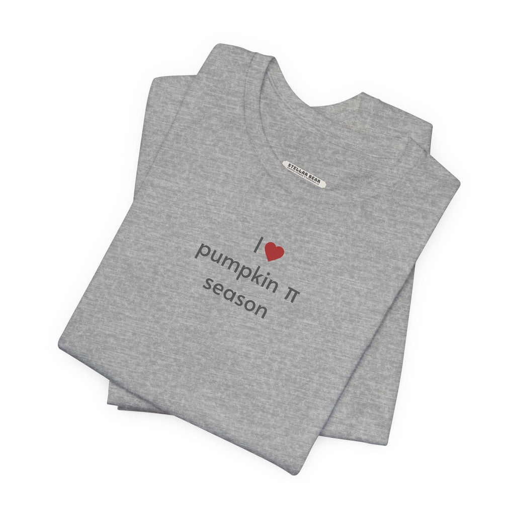 I Love Pumpkin Pi Season T-Shirt product image 7