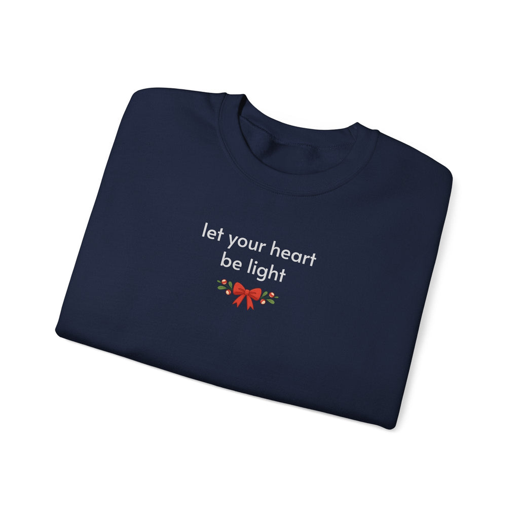 Let Your Heart be Light Minimalist Style Sweatshirt product image 1