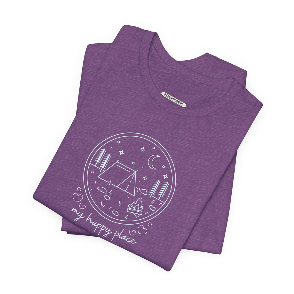 My Happy Place (Camping) Graphic T-Shirt product image 1