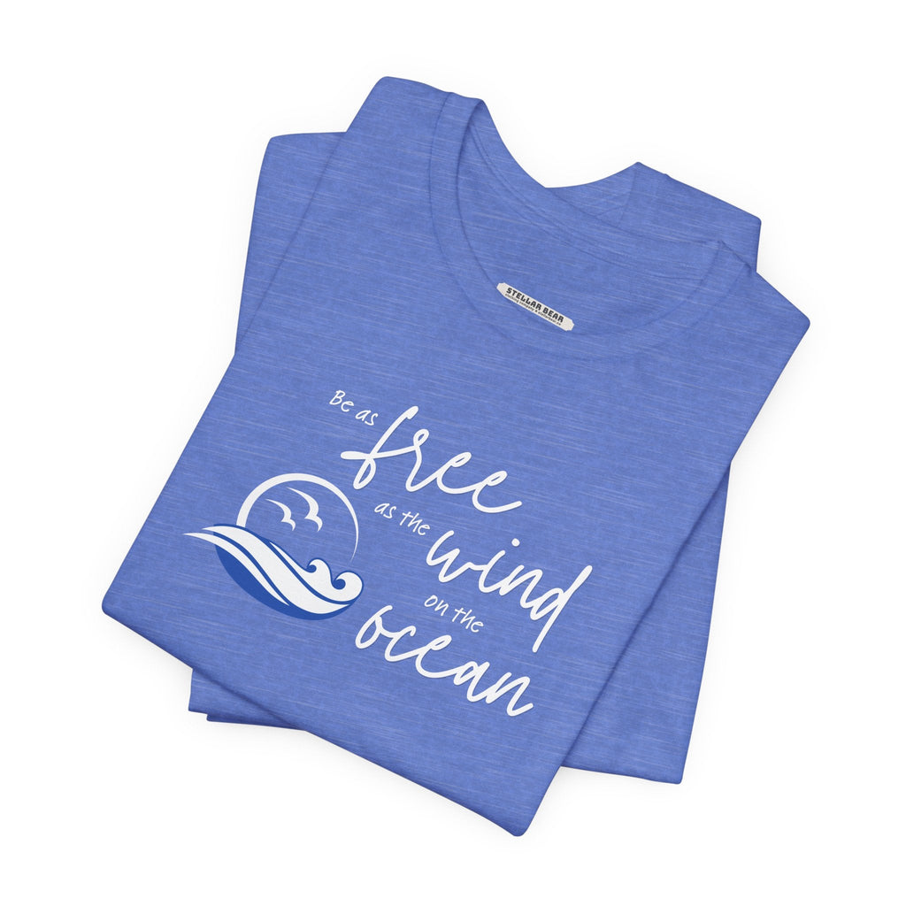 Be as Free as the Wind on Ocean Graphic T-Shirt product image 1