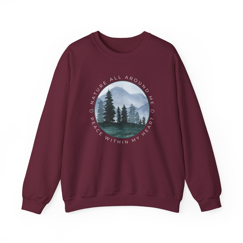 Nature All Around Me, Peace Within My Heart Graphic product image 4