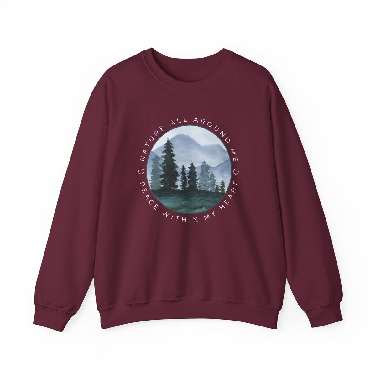 Nature All Around Me, Peace Within My Heart Graphic product image 4