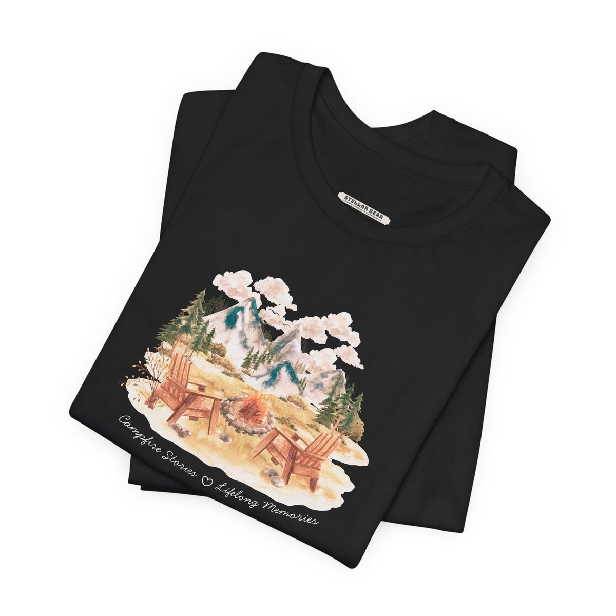 Campfire Stories Lifelong Memories Graphic T-Shirt product image 3
