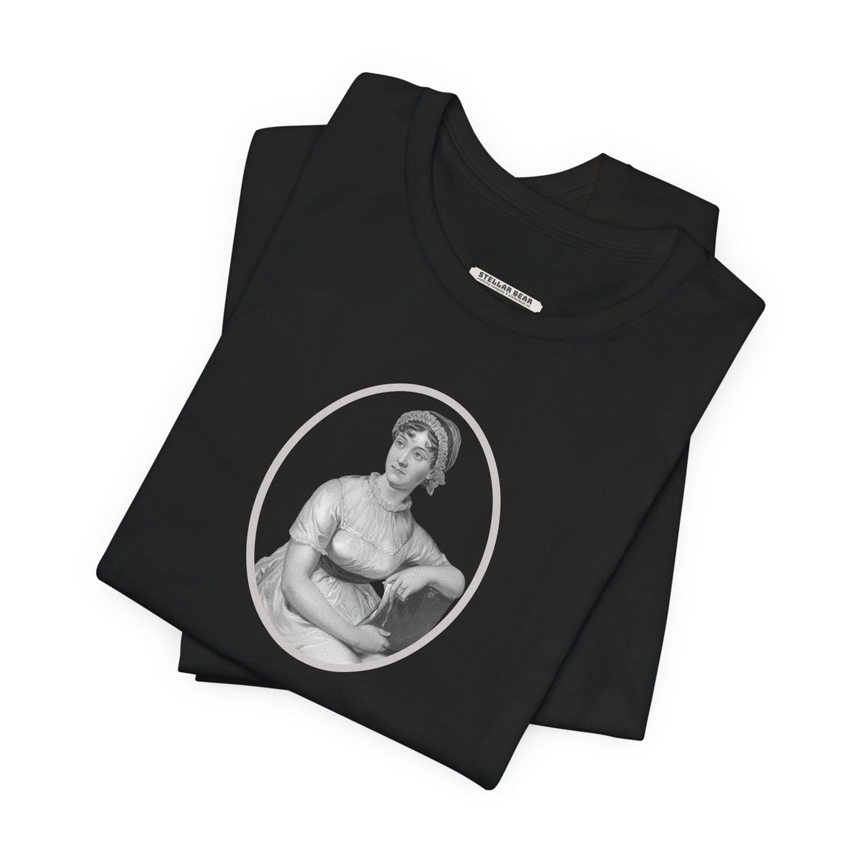 Jane Austen Portrait Vintage Graphic T-Shirt product image 4