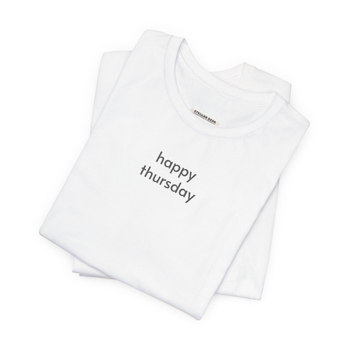 Happy Thursday Minimalist Style T-Shirt product image 4